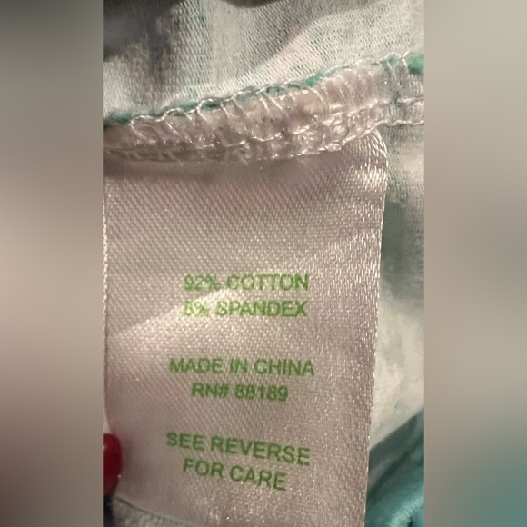 Lilly Pulitzer New Condition Medium Green and White Dress - Picture 6 of 6